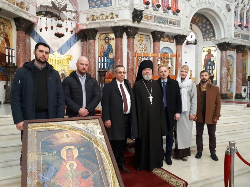 Торжественное освящение походной колокольни в Ставропигиальном Никольском Морском соборе г. Кронштадта